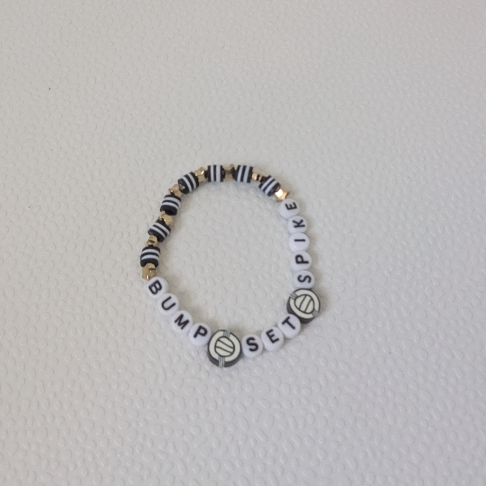 Bump Set Spike Volleyball Bracelet